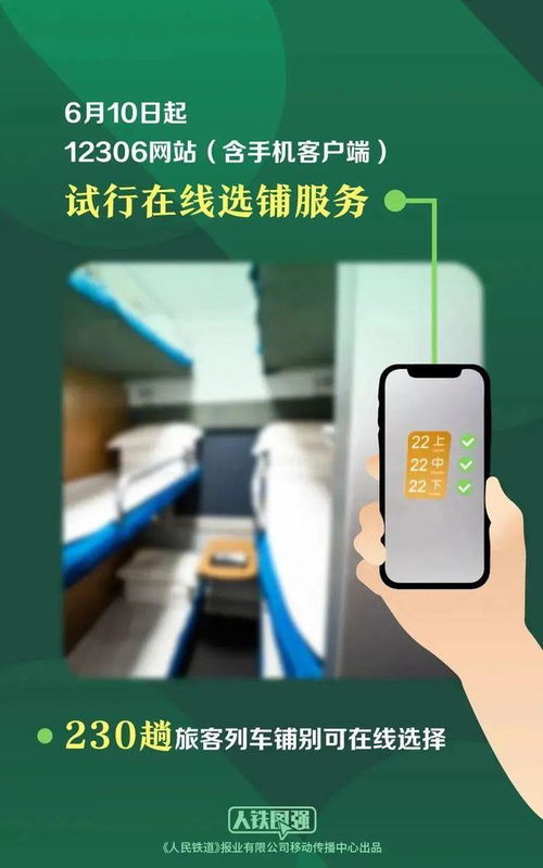 12306推出自主選擇上下鋪功能，網(wǎng)友熱情點(diǎn)贊